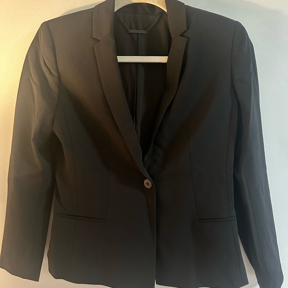 Elie Tahari Black Women's Blazer